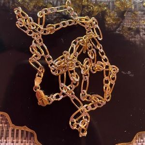 14k Figaro men’s chain